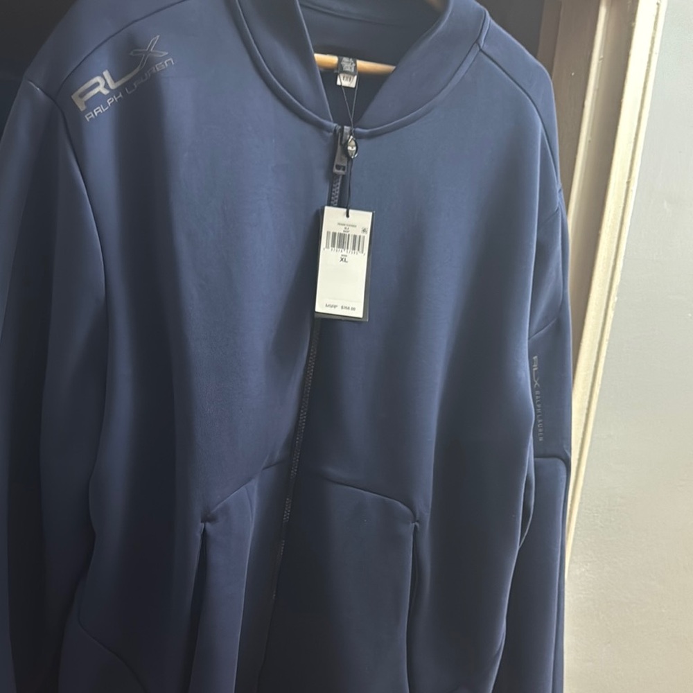 RLX Ralph Lauren Deep Blue Full-Zip Jacket
